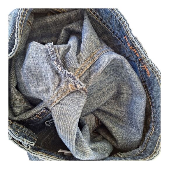 Riders Copper Shorts Denim Modest Length Blue Jean Shorts 5/6 100% Cotton - Picture 13 of 16